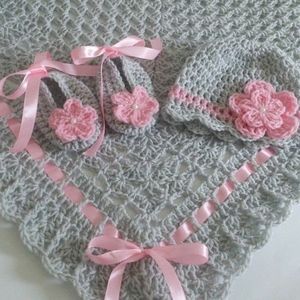 Crochet Layette Set